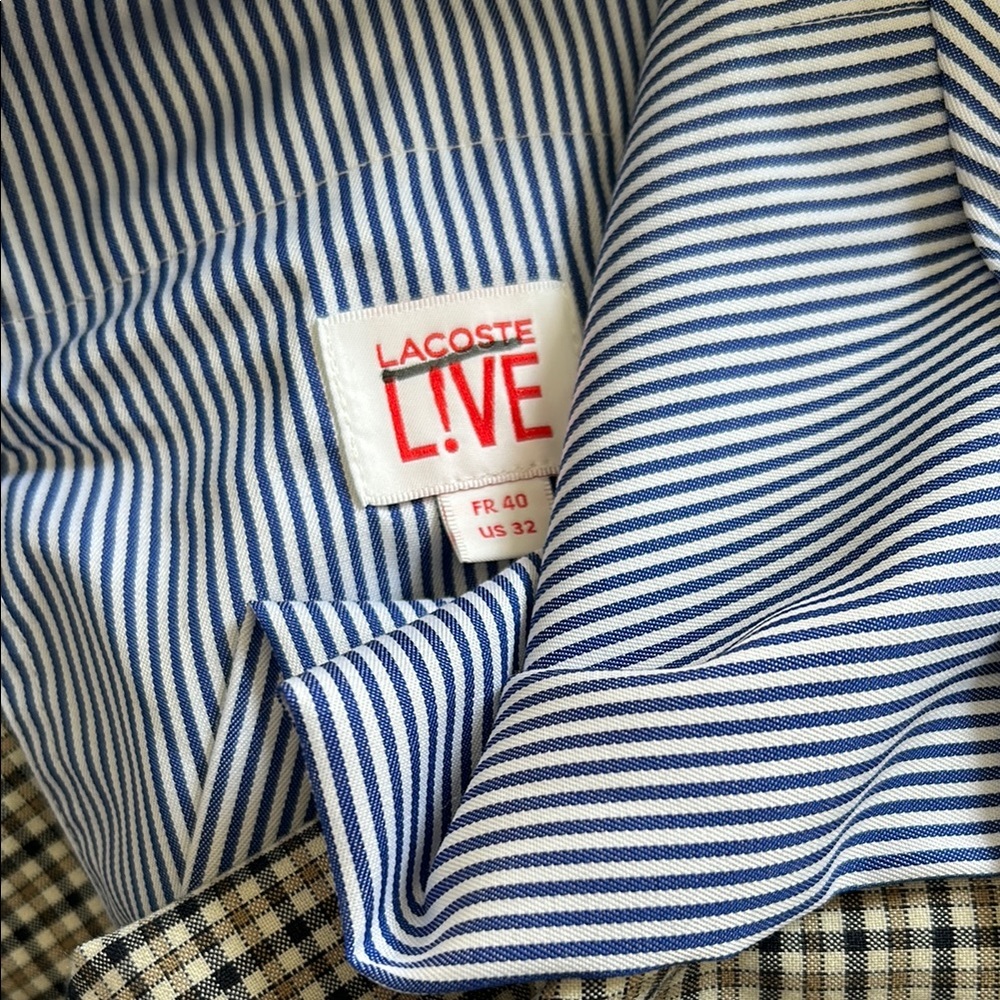 Men's Lacoste Classic Checkered dress Pants - Picture 5 of 7